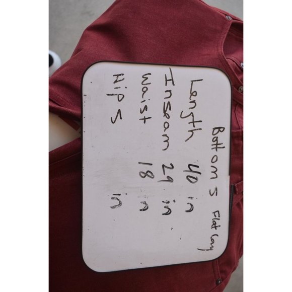 Men's Vintage Ecko UNLTD Slim Fit Red Jeans 32/30 - Picture 6 of 6